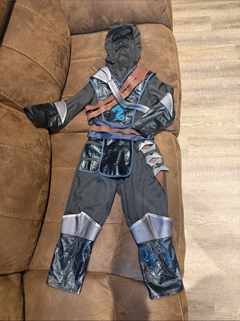 children's ninja dress-up outfit size 4-6